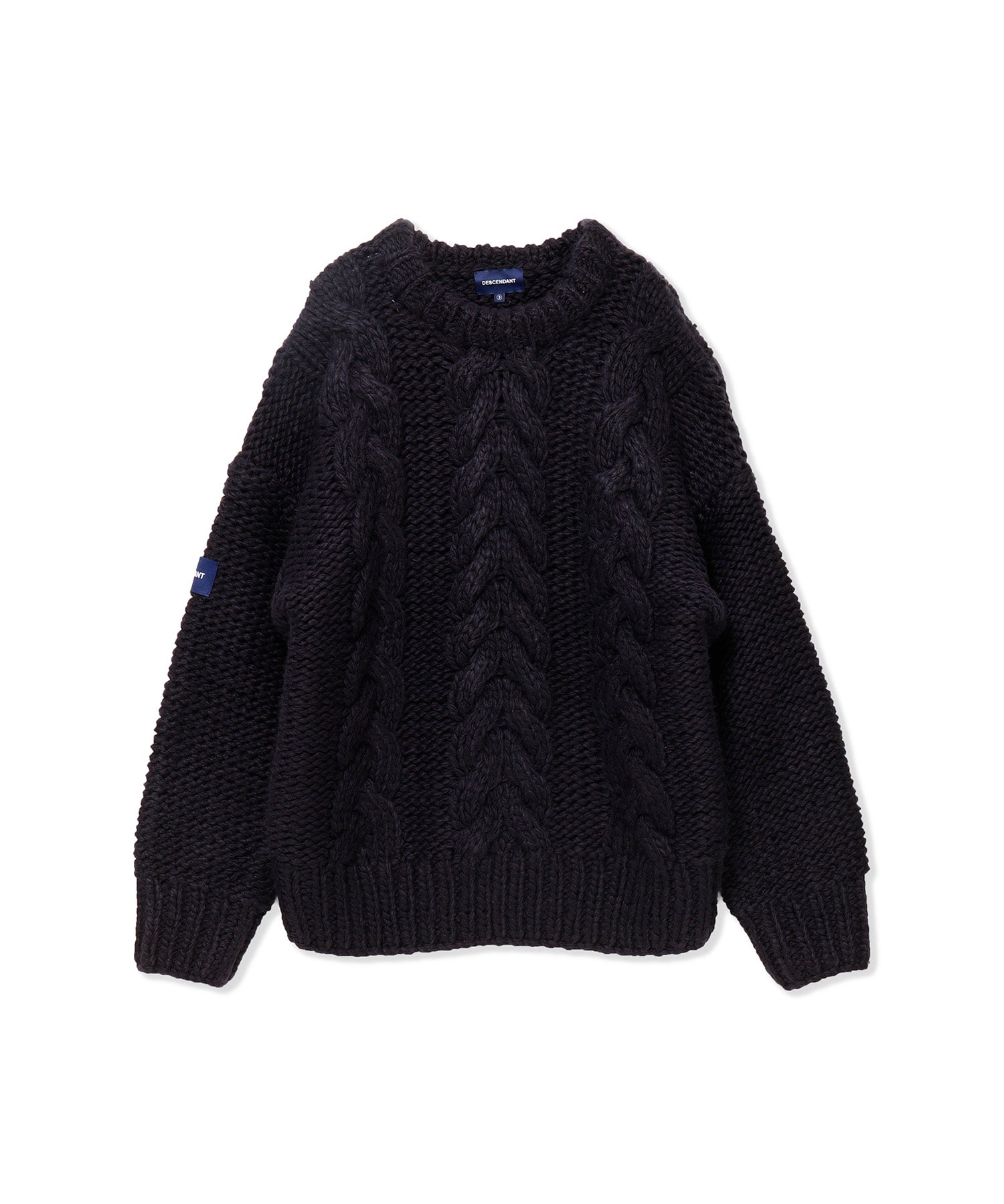 MAIN NOT CABLE KNIT - DESCENDANT (ディセンダント) - tops (トップス 