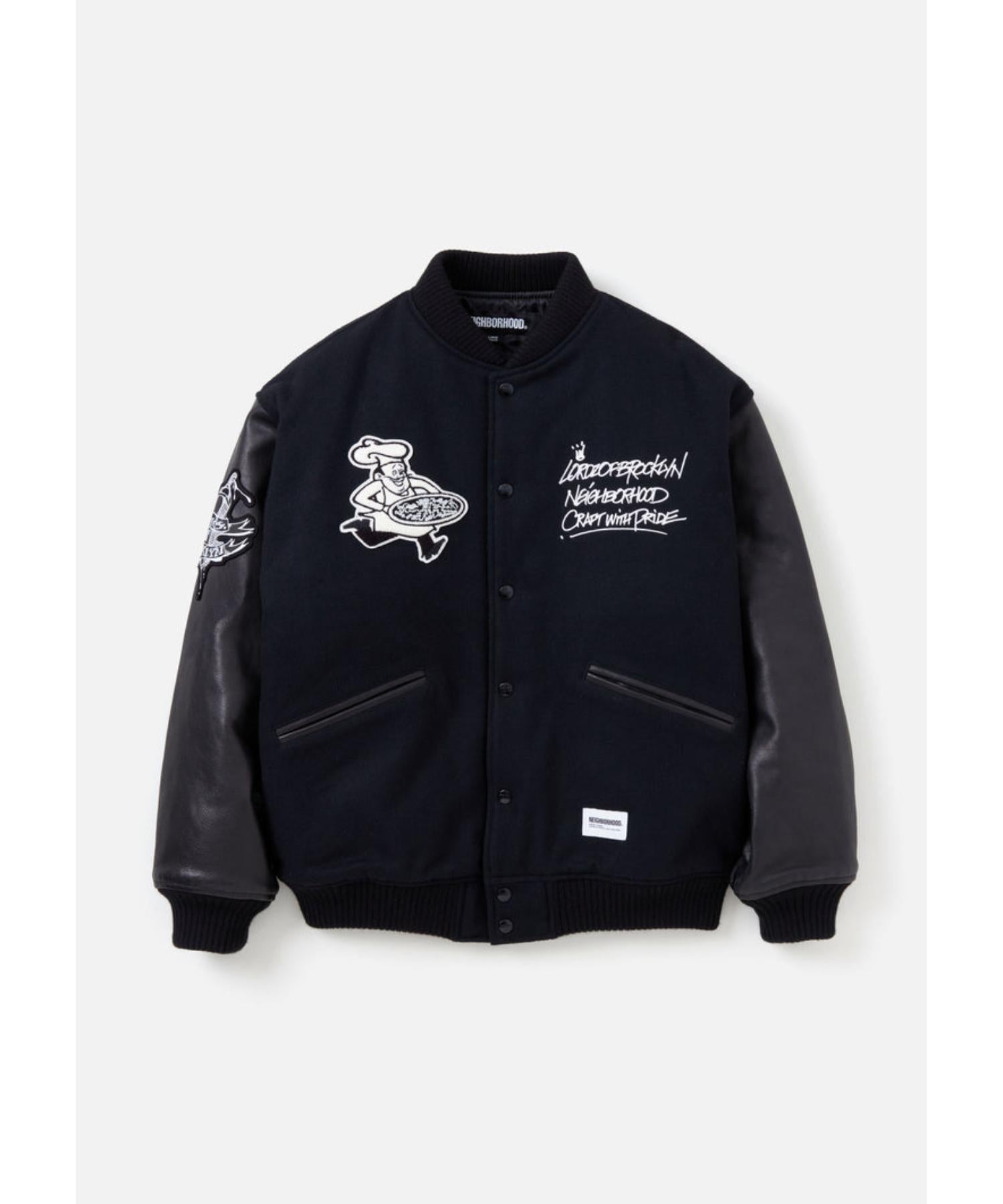 NH X LORDZ OF BROOKLYN . STADIUM JACKET - NEIGHBORHOOD 