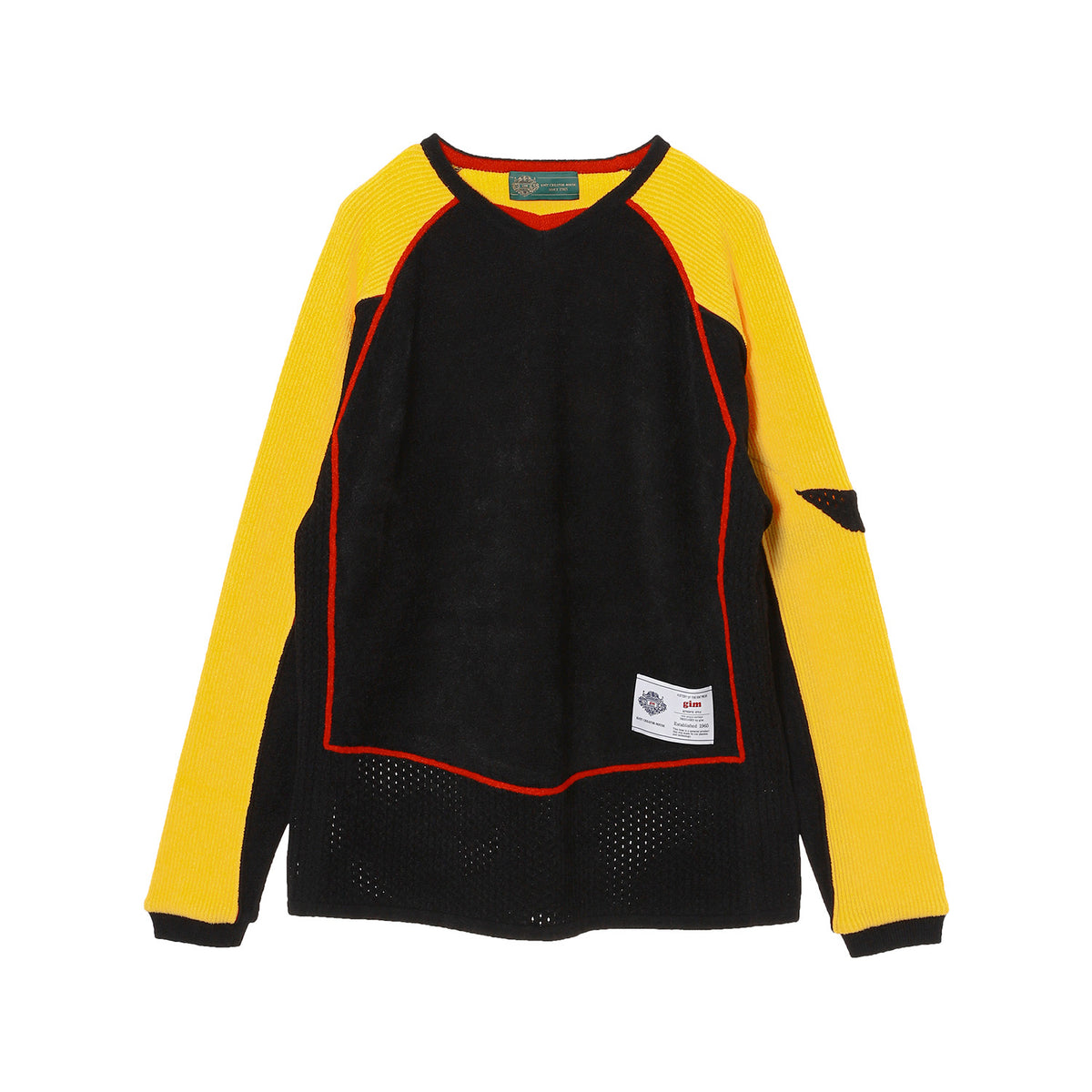 Knitted Foofball Jersey - gim CONTEXT (ジムコンテキスト) - tops