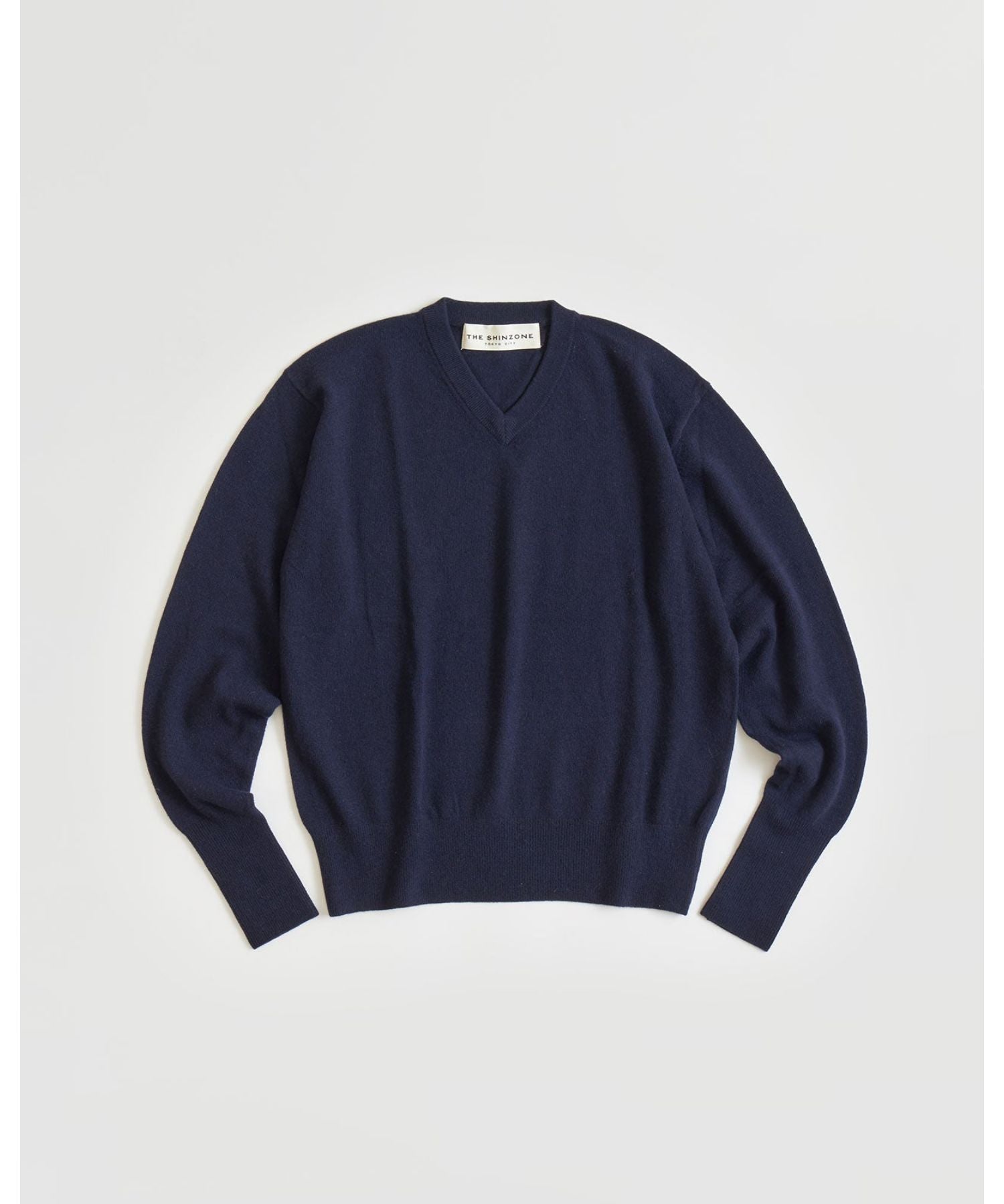 Wool Cashmere Daddy Knit - THE SHINZONE (ザ シンゾーン) - tops