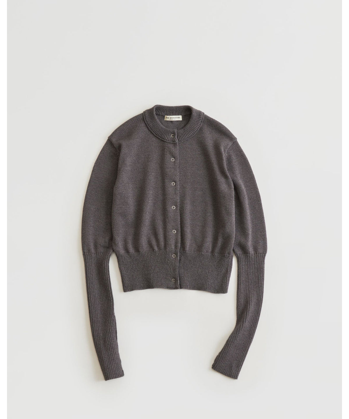 LONG RIB CARDIGAN