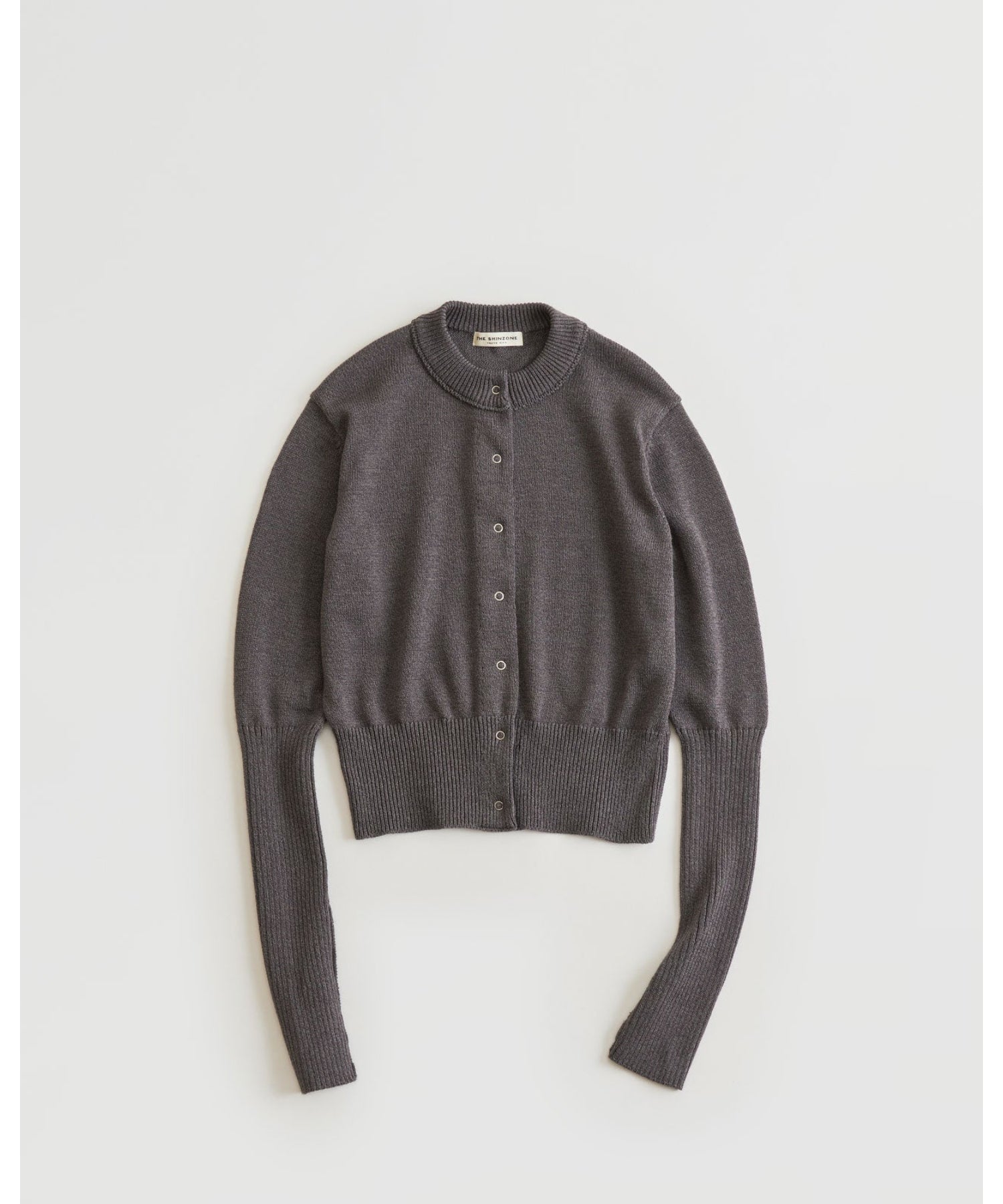 LONG RIB CARDIGAN