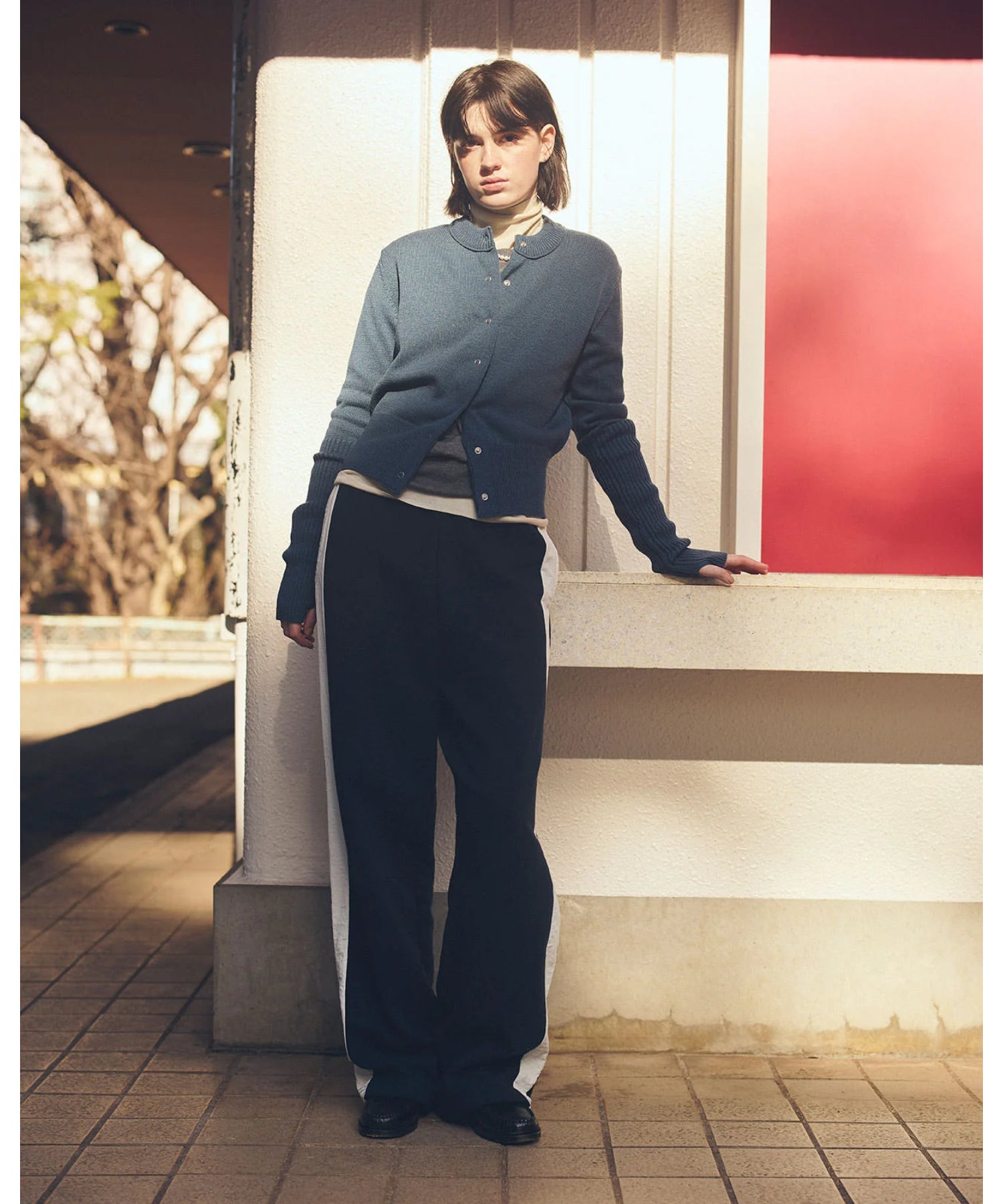 LONG RIB CARDIGAN - 121TP258I20263