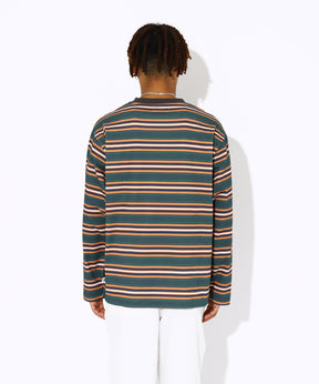 Multi Border L/S Tee