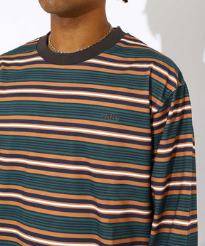 Multi Border L/S Tee