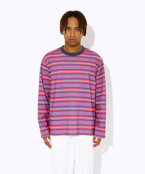 Multi Border L/S Tee