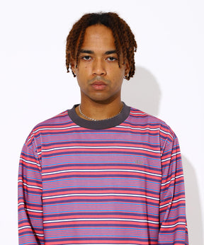 Multi Border L/S Tee