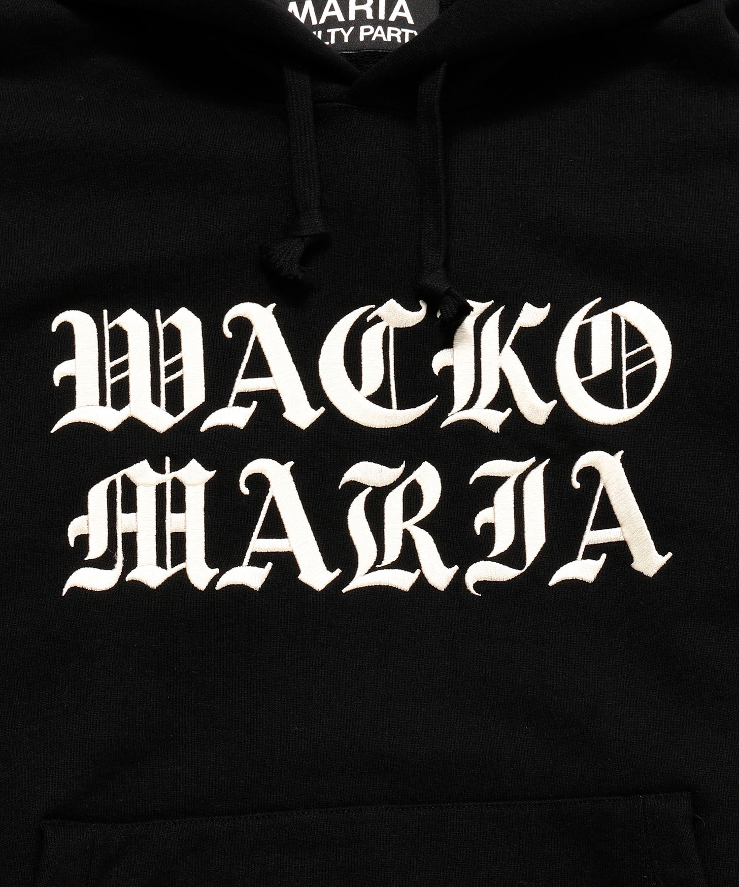 HEAVY WEIGHT PULL OVER HOODED SWEAT SHIRT - WACKO MARIA