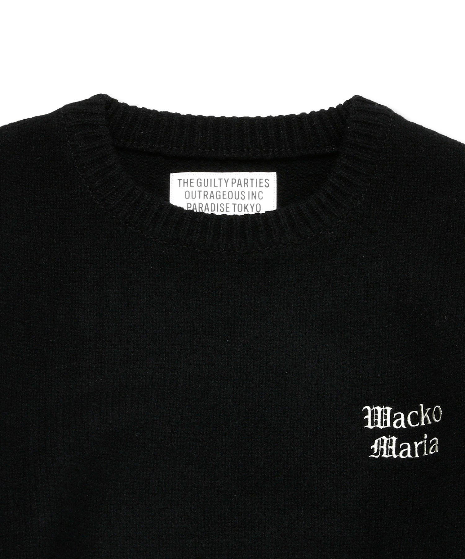 ワコマリア(WACKO MARIA)｜Classic Knit Sweater｜公式通販｜FIGURE