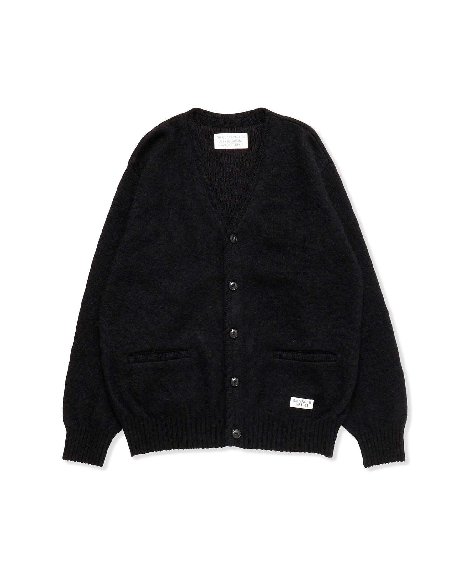 Mohair Knit Cardigan - WACKO MARIA (ワコマリア) - tops (トップス ...