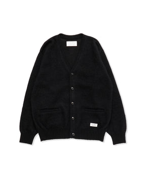 Mohair Knit Cardigan - WACKO MARIA (ワコマリア) - tops (トップス