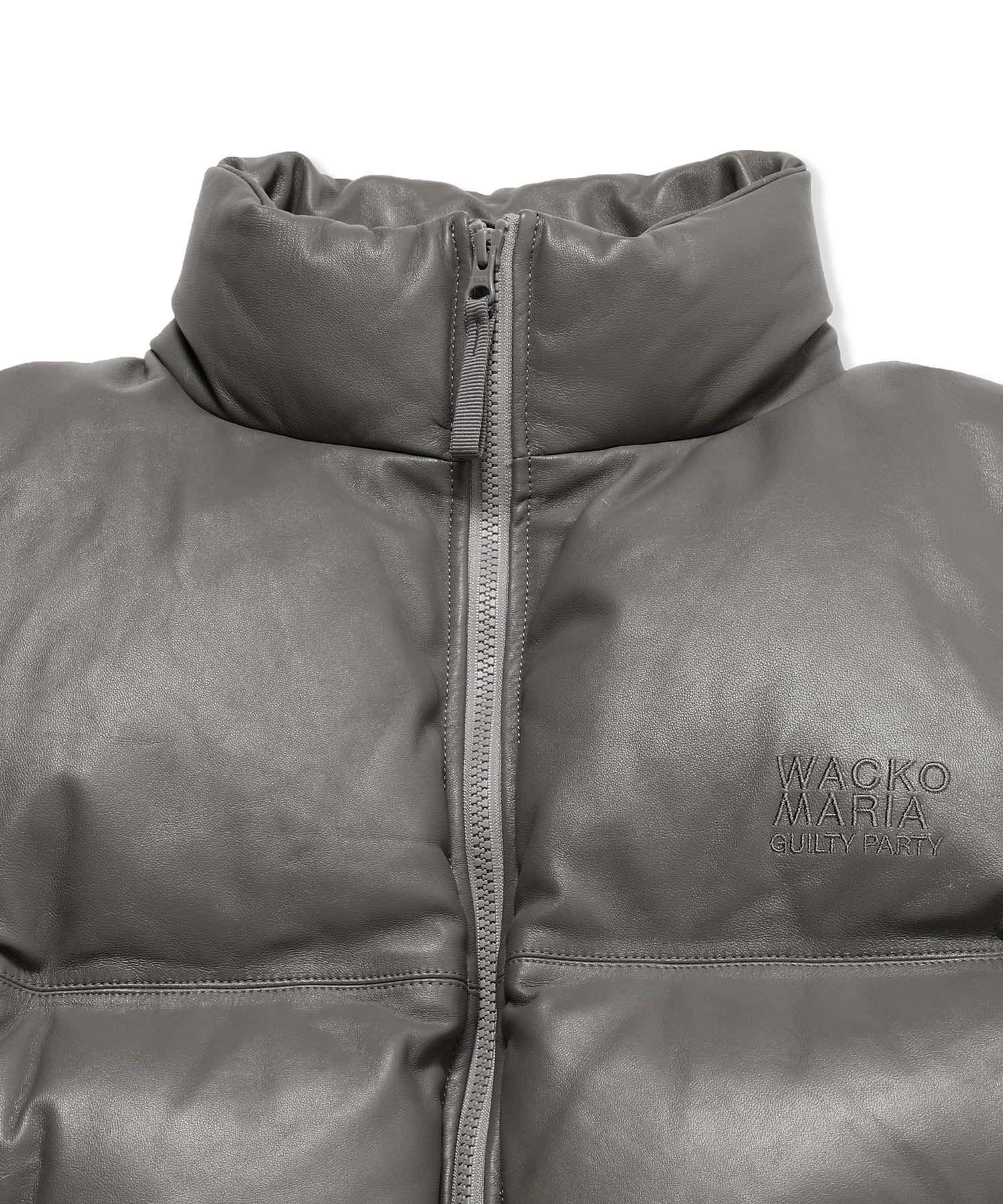 LEATHER DOWN JACKET - WACKO MARIA (ワコマリア) - outer (アウター