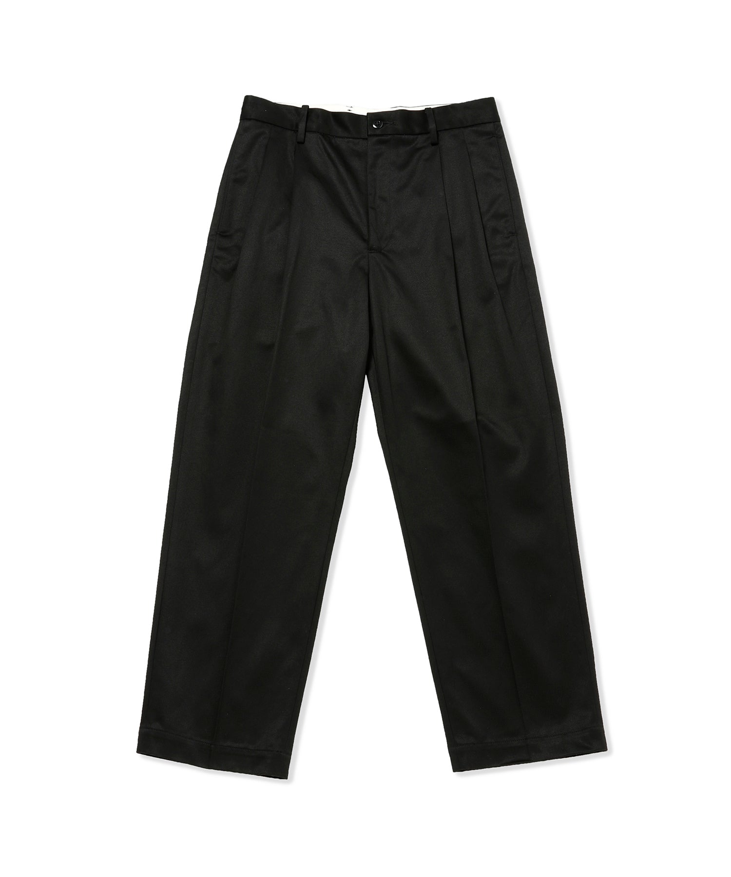 Double Pleated Chino Trousers