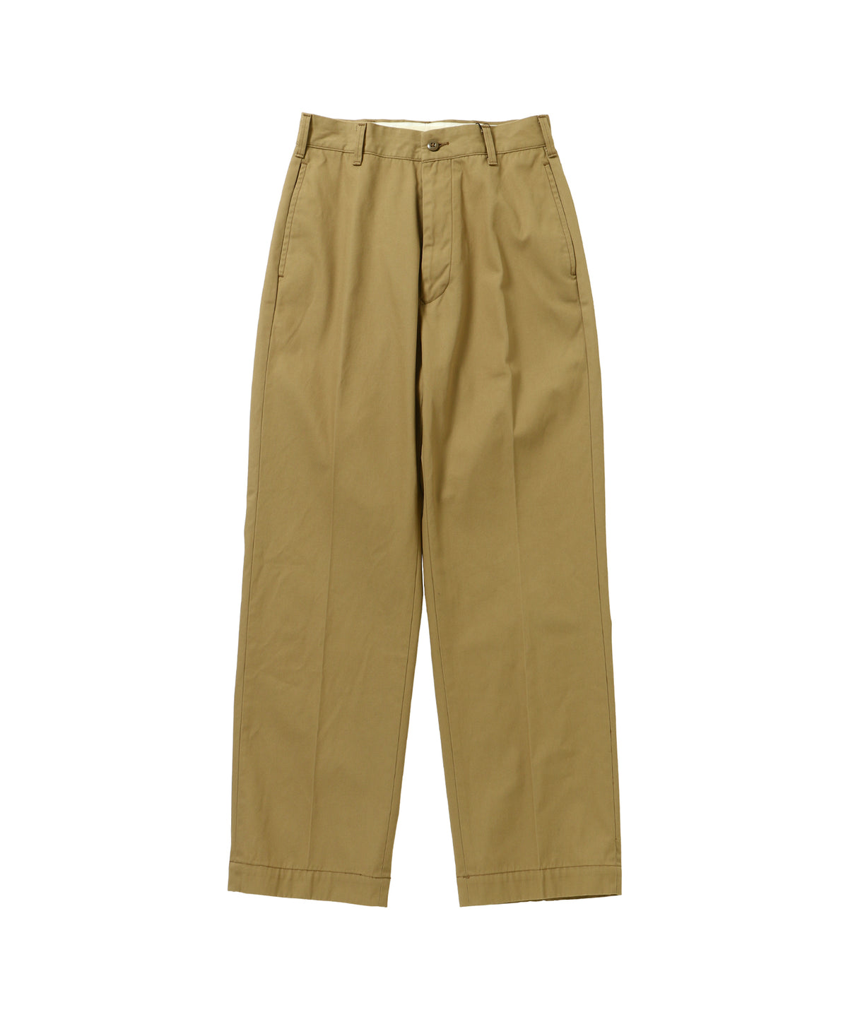 WASHED HIGH WAIST CHINO