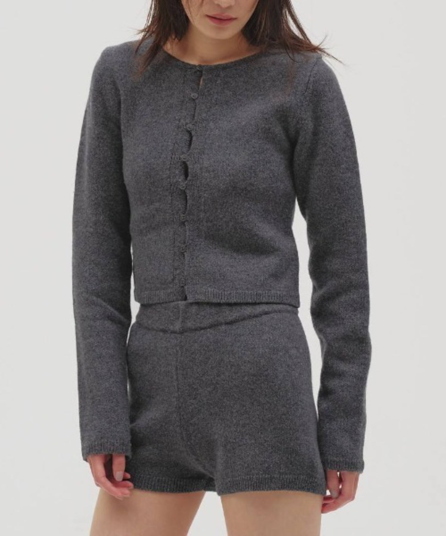 Cashmere Compact Cardigan