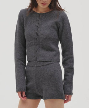 Cashmere Compact Cardigan