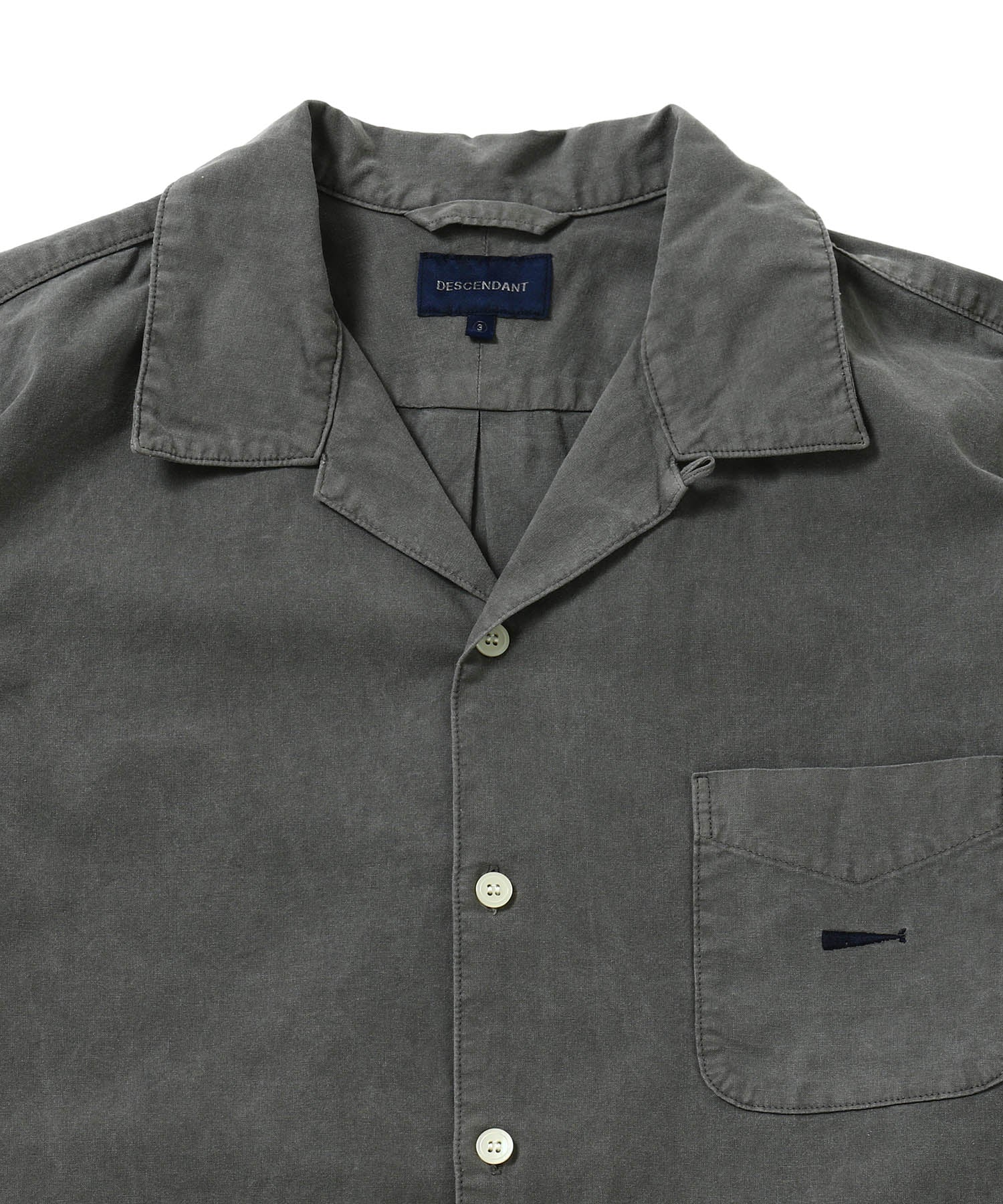 S WIND OPEN COLLAR SS SHIRT