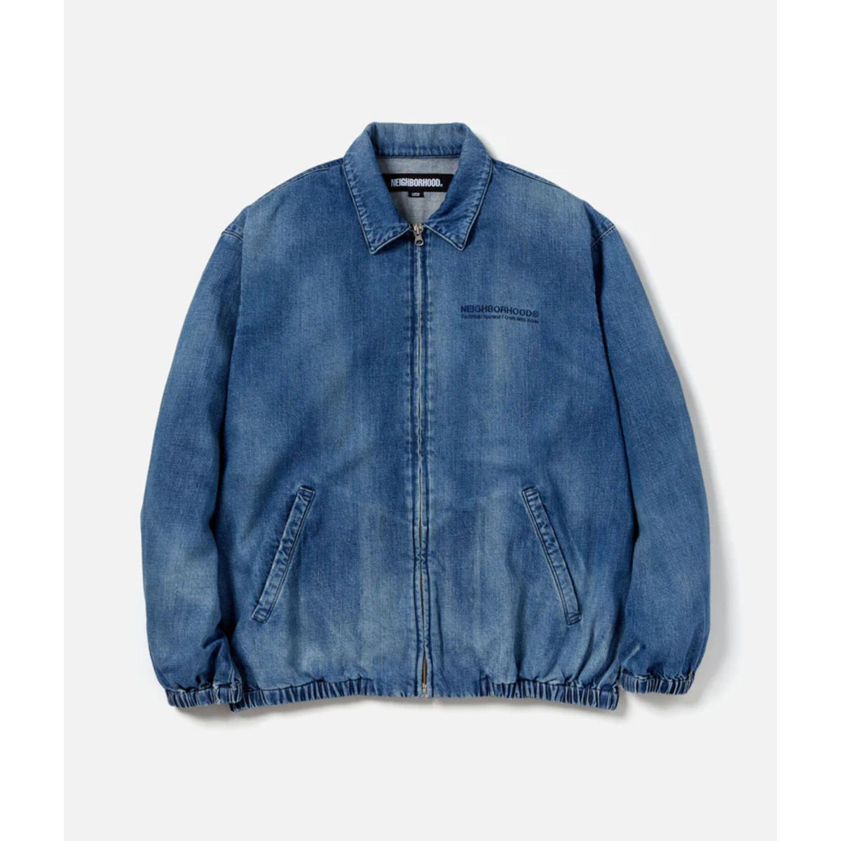 WASHED DENIM ZIP WORK JACKET - NEIGHBORHOOD (ネイバーフッド) - outer (アウター) |  FIGURE ONLINE (フィギュアオンライン) 【公式通販】