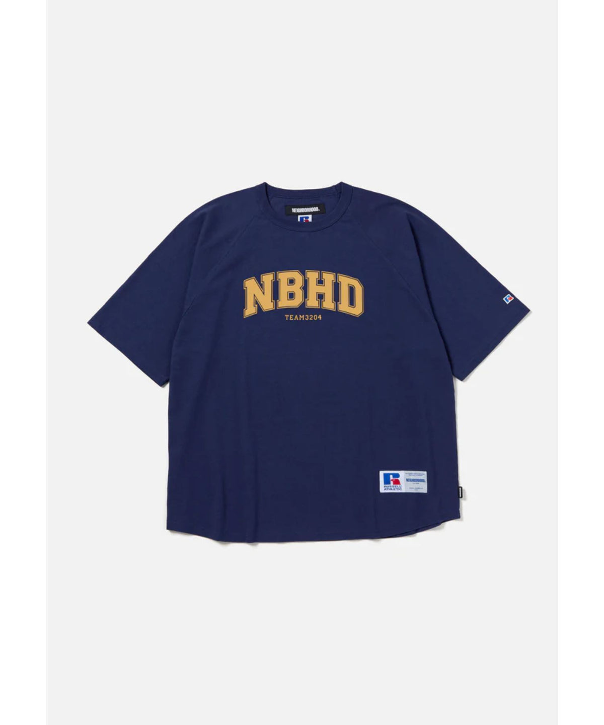 NH X RUSSELL ATHLETIC . CREWNECK SS