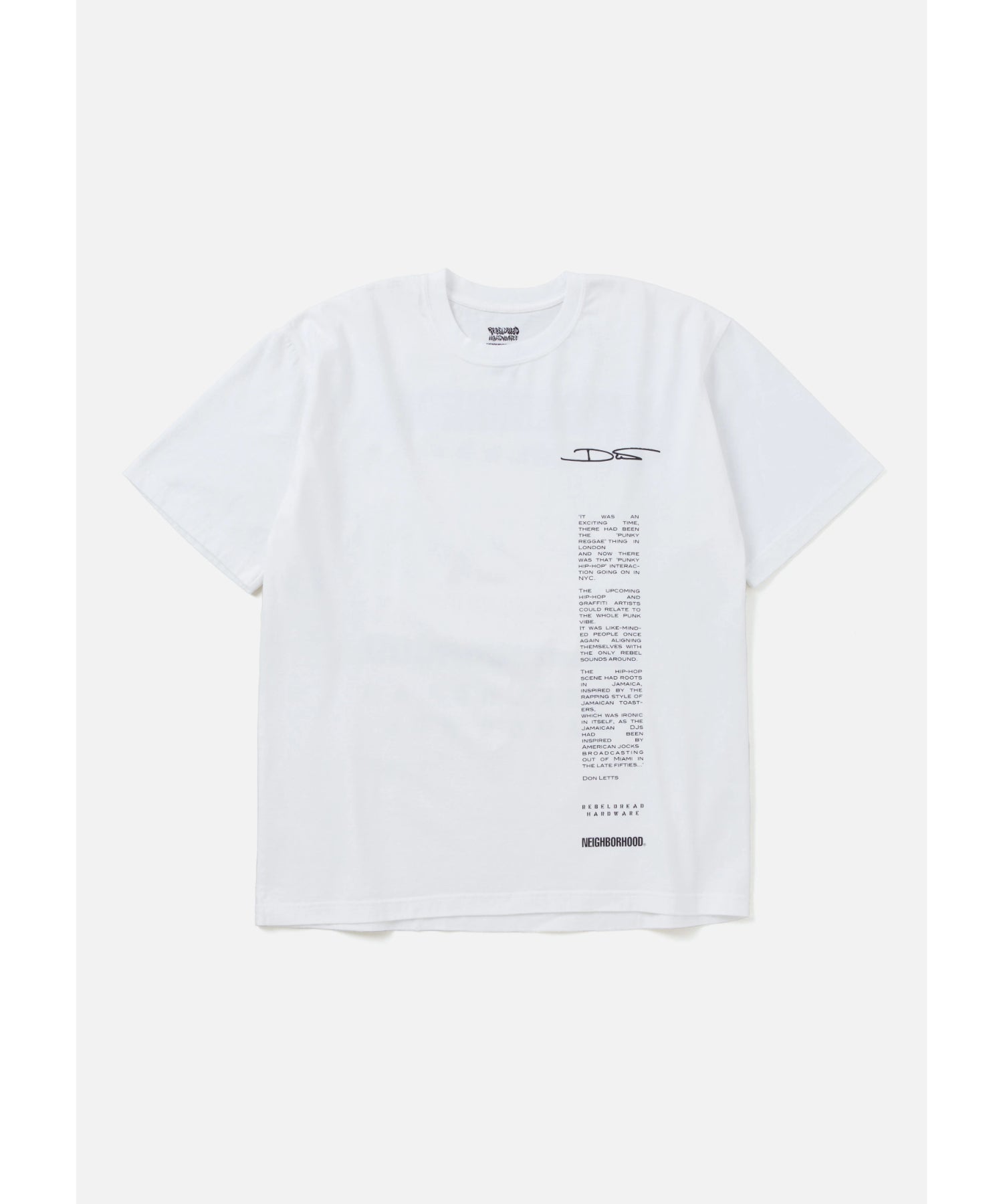 NH X REBEL DREAD HARDWARE . TEE SS-2