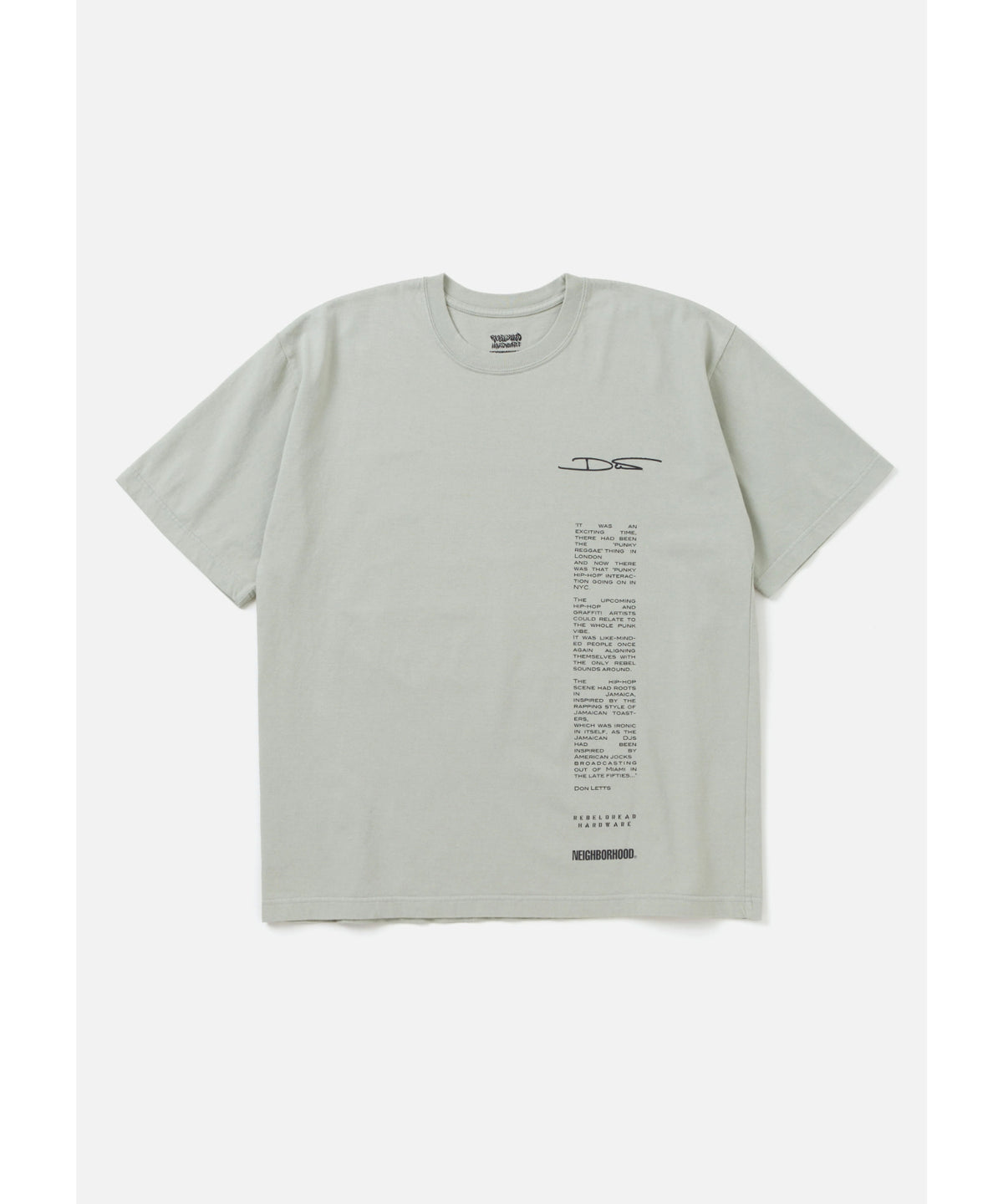 NH X REBEL DREAD HARDWARE . TEE SS-2