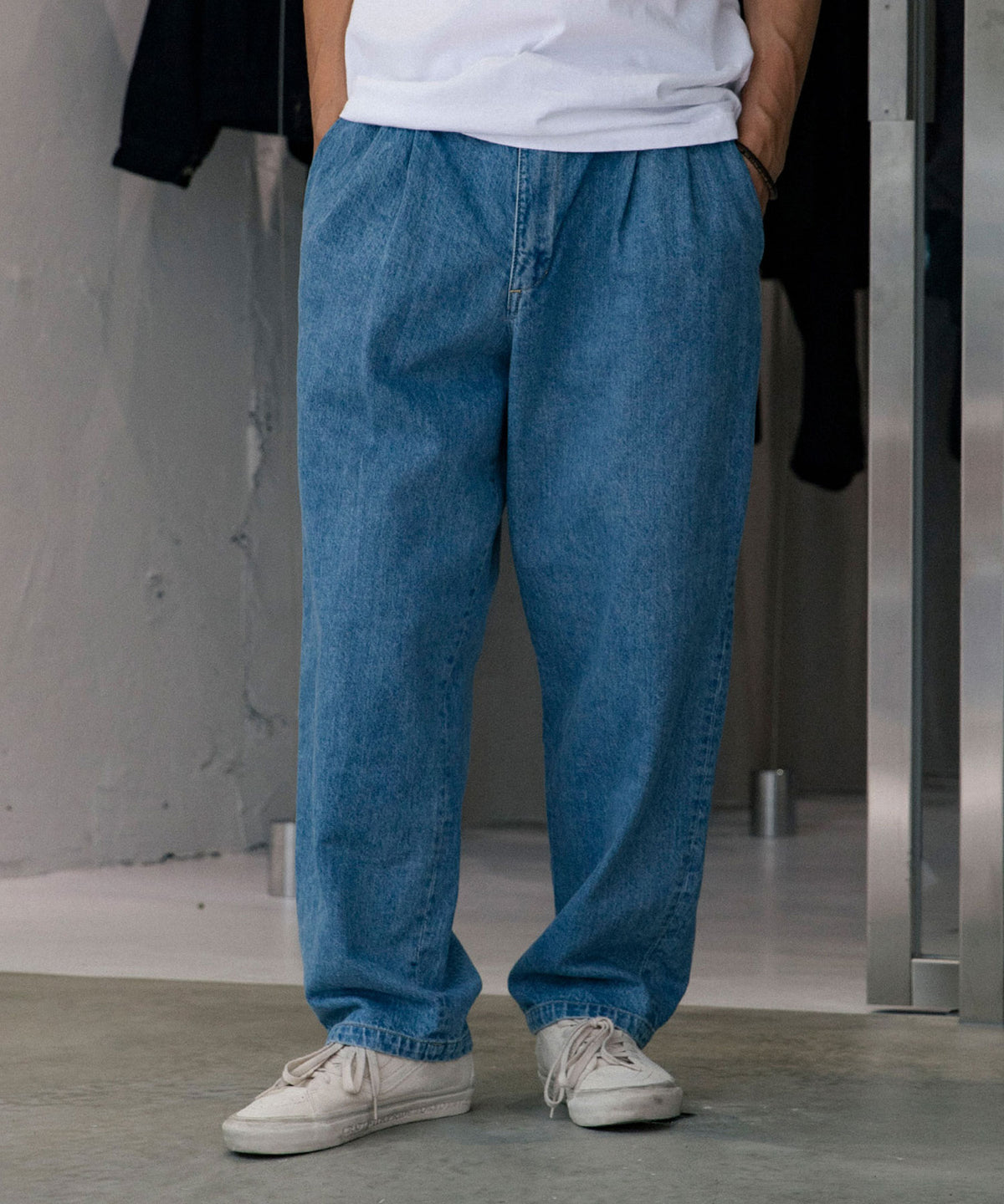 DC-3 DENIM TROUSERS