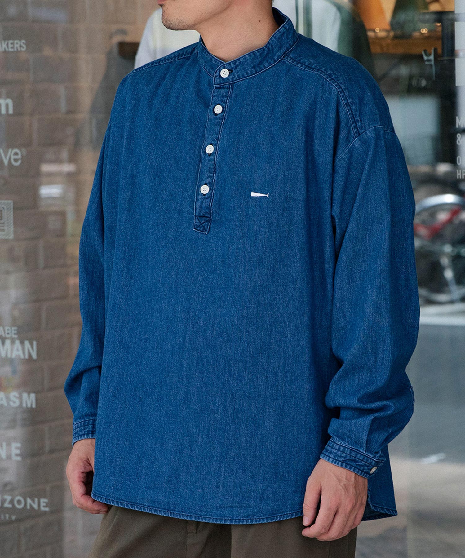 TETTY DENIM LS SHIRT