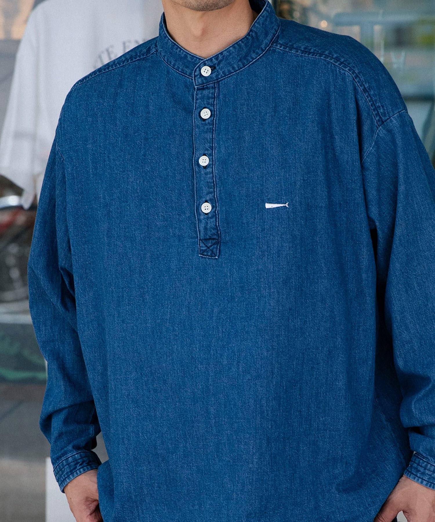 TETTY DENIM LS SHIRT