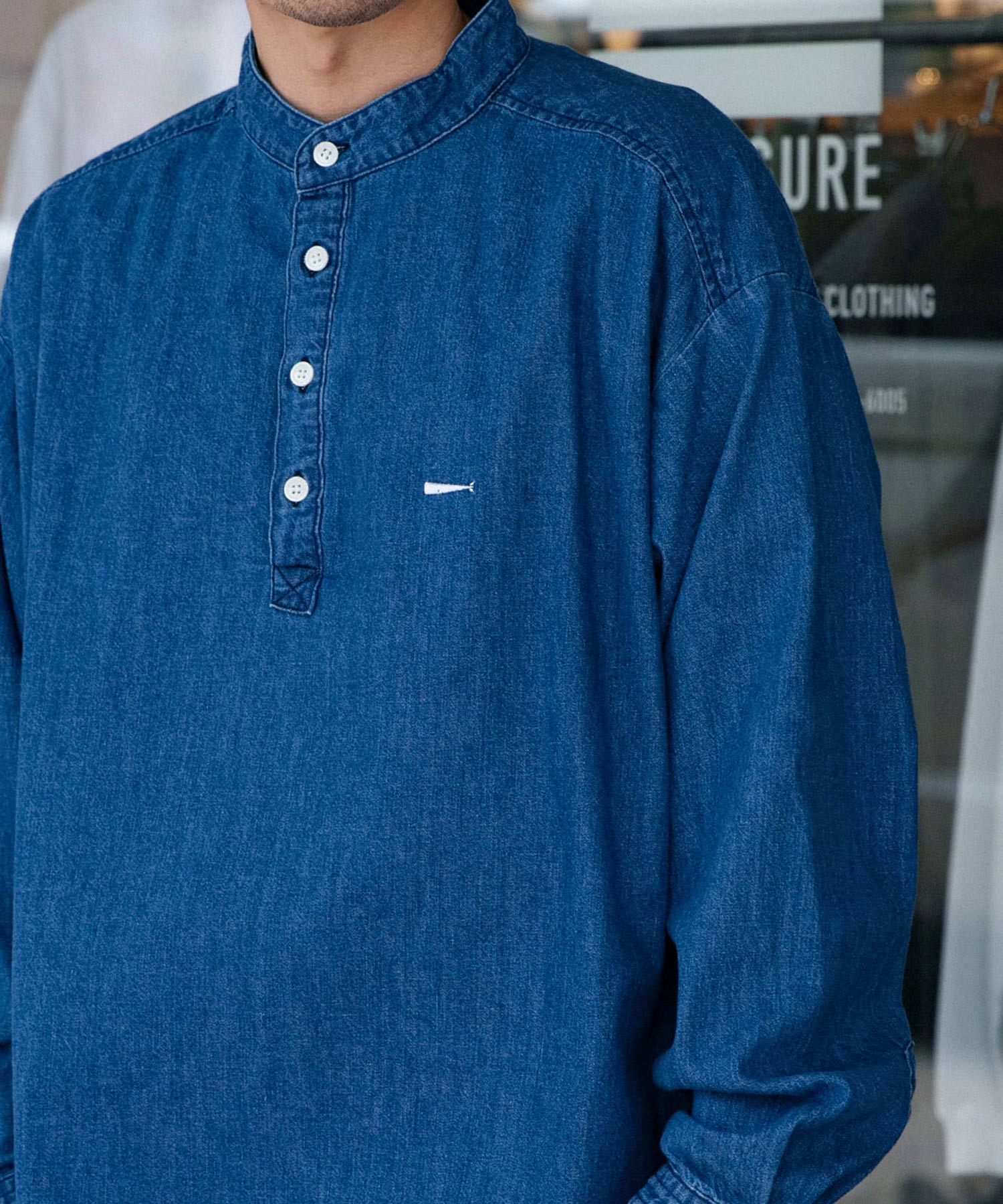 TETTY DENIM LS SHIRT