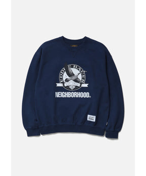 NH X EDDIE BAUER . WASHED SWEAT SHIRT LS