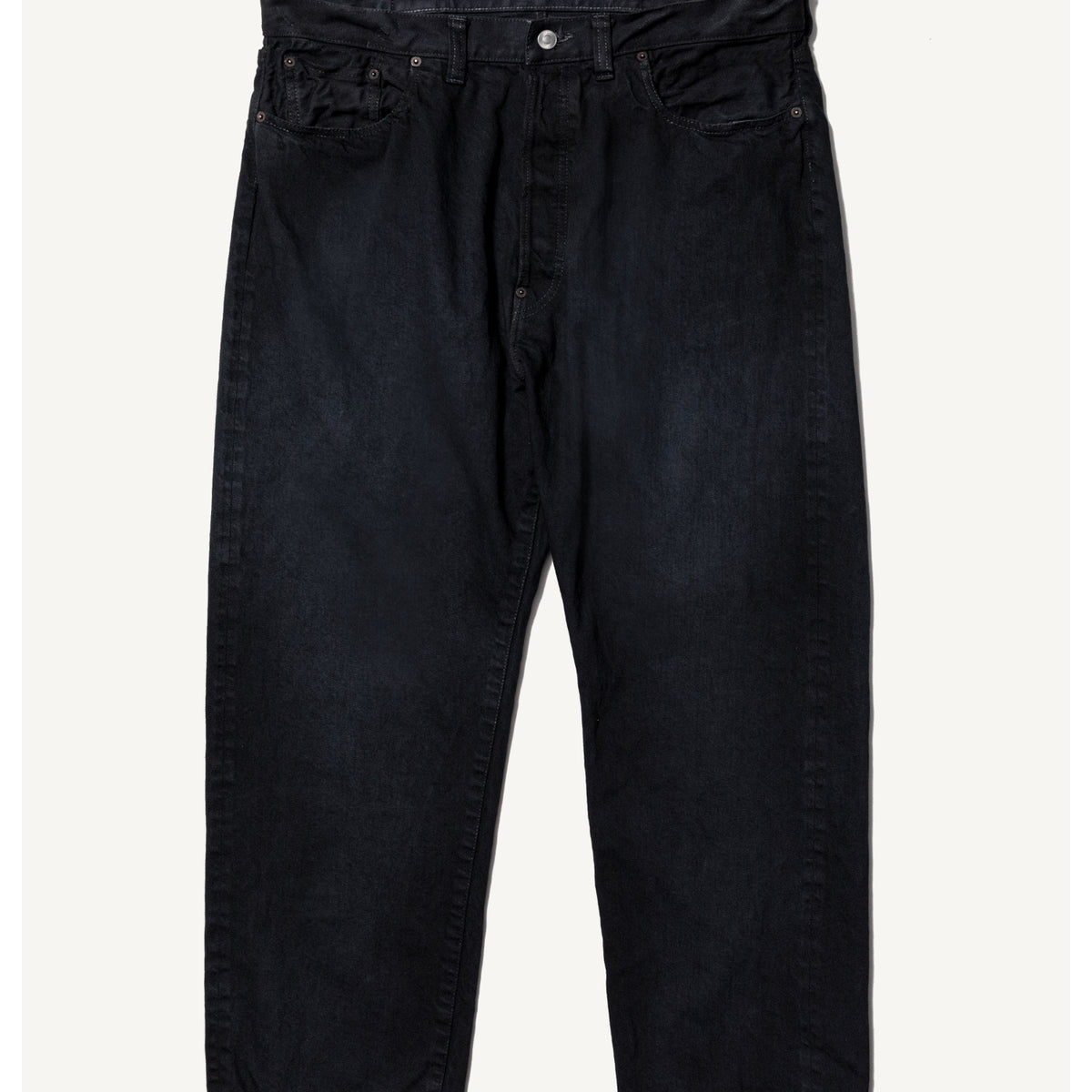 No.37 Washed Wide Denim Pants - A.PRESSE (アプレッセ No.37 Washed Wide Denim Pants - A.PRESSE (アプレッセ