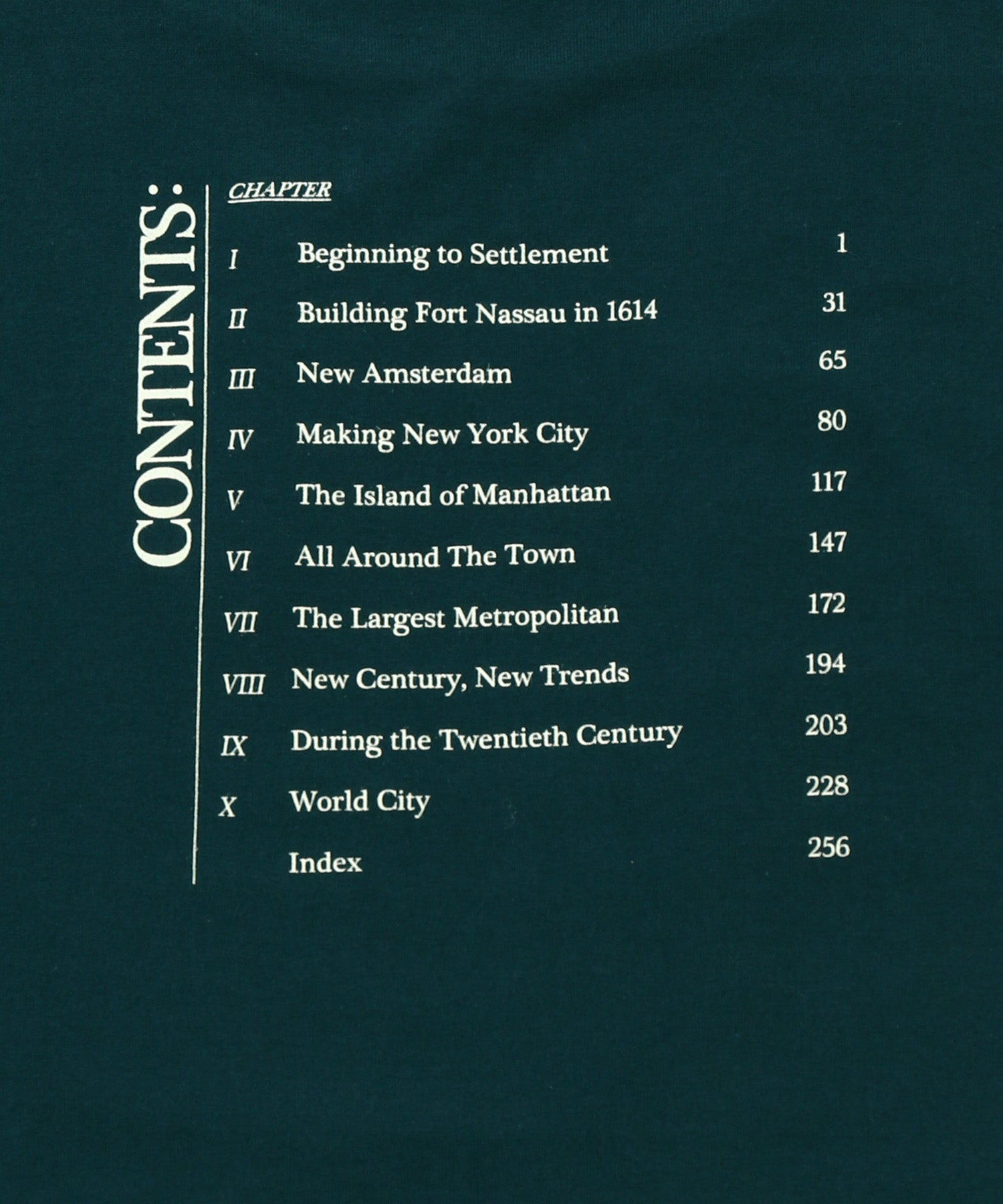 THE STORY OF NEW YORK TEE