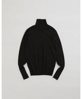 COTTON SILK HIGH NECK KNIT