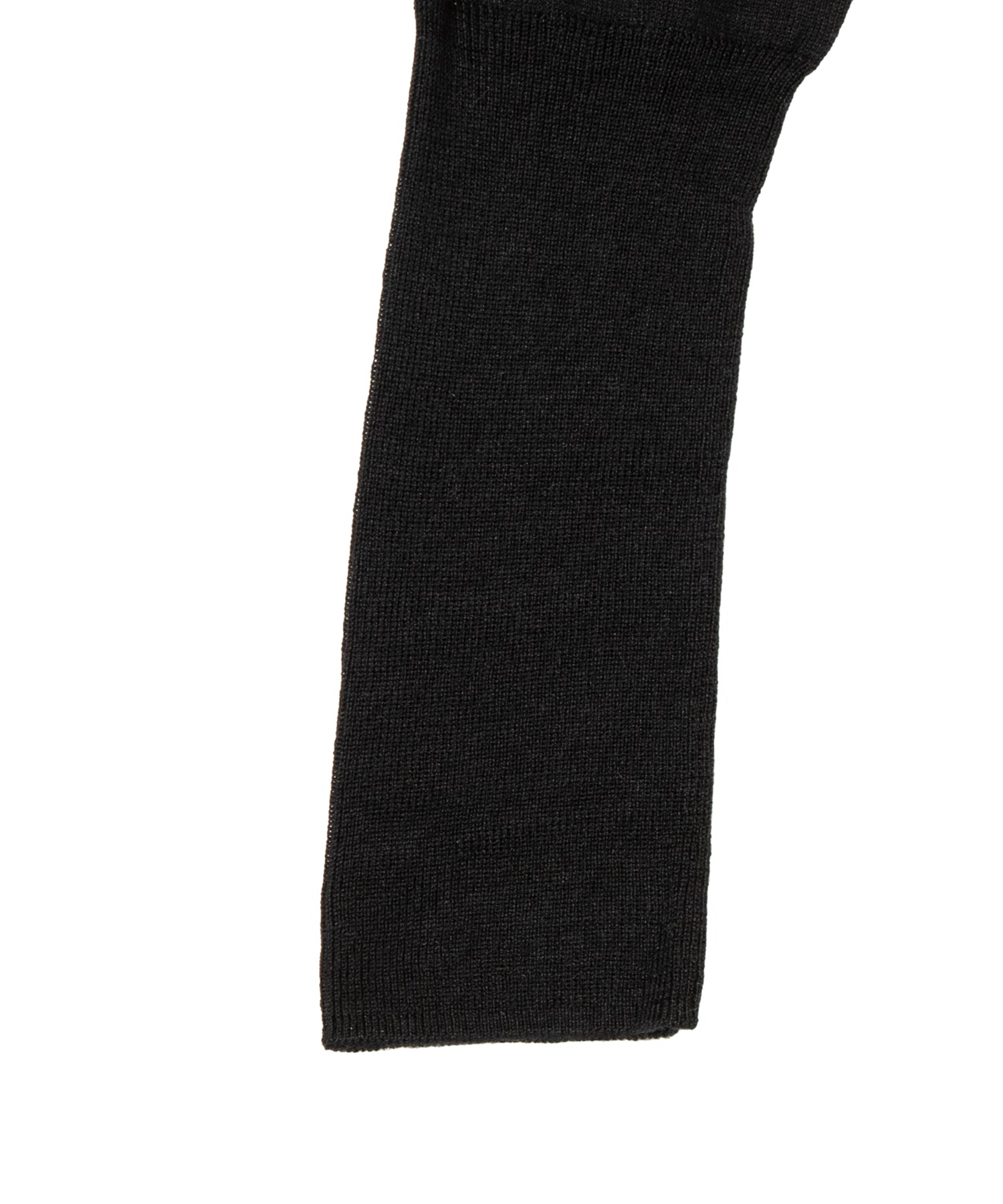 COTTON SILK HIGH NECK KNIT