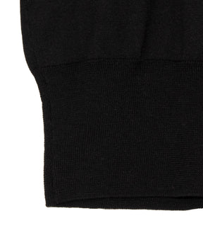 COTTON SILK HIGH NECK KNIT