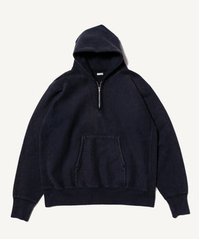 Vintage Half Zip Sweat Hoodie