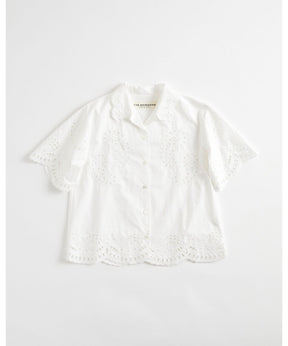 PAISLEY OPEN COLLAR SHIRT