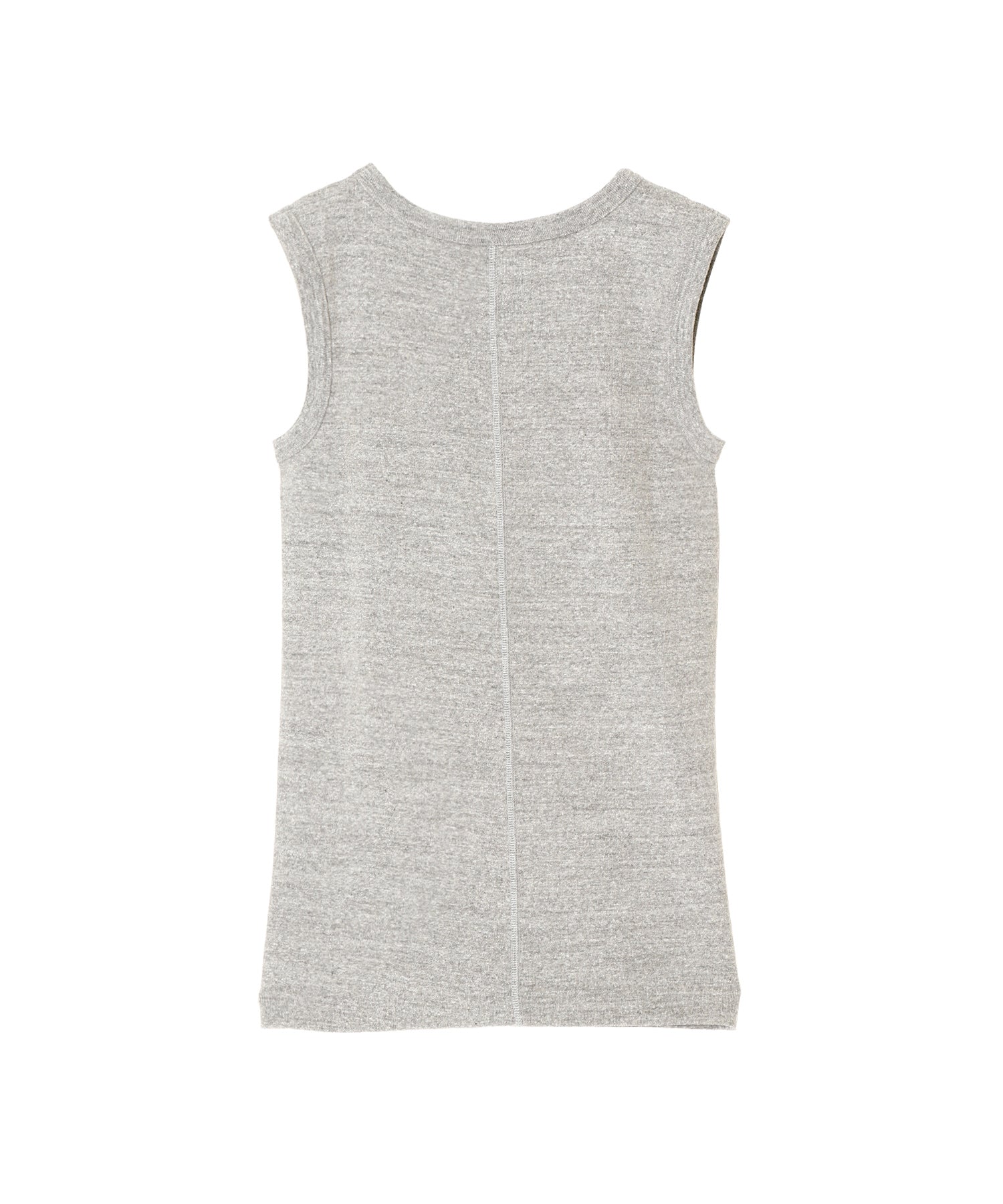 CIRCULAR RIB SLEEVELESS