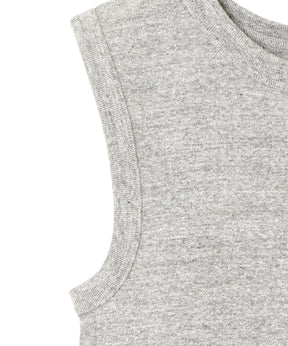 CIRCULAR RIB SLEEVELESS