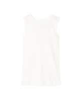 CIRCULAR RIB SLEEVELESS
