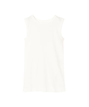 CIRCULAR RIB SLEEVELESS
