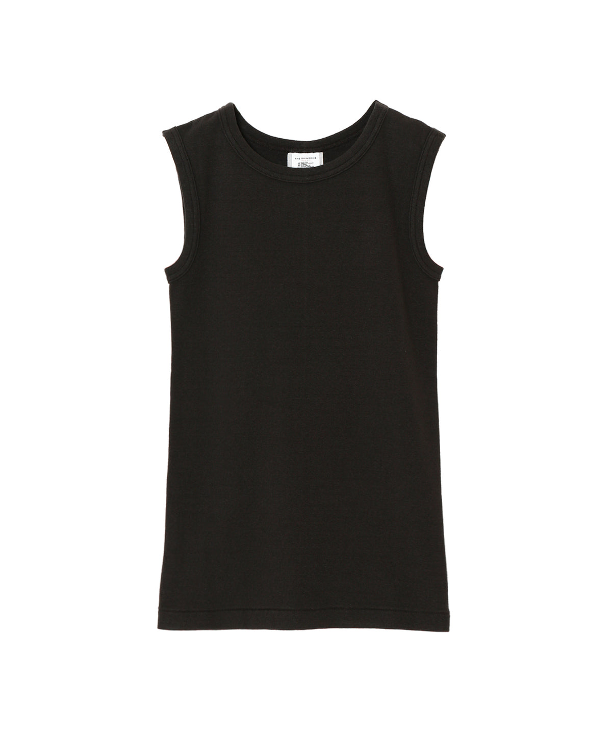 CIRCULAR RIB SLEEVELESS