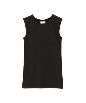 CIRCULAR RIB SLEEVELESS