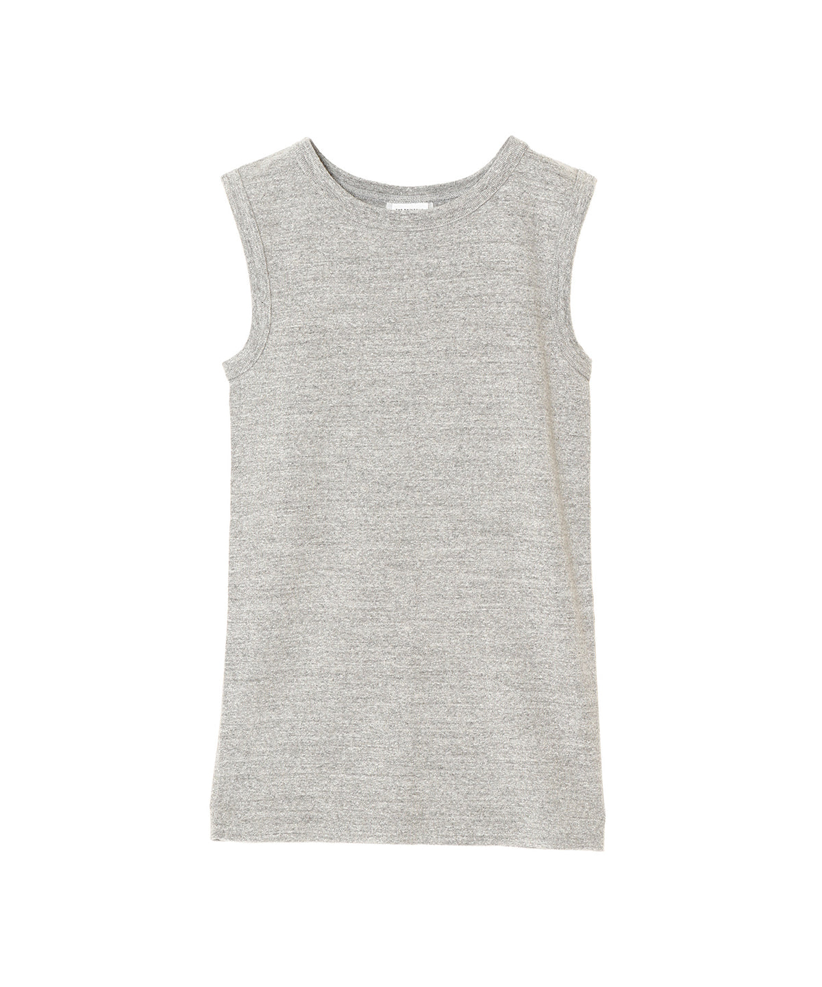 CIRCULAR RIB SLEEVELESS