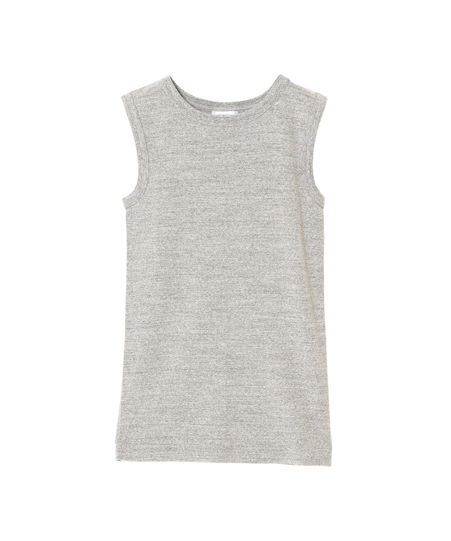 CIRCULAR RIB SLEEVELESS
