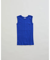 CIRCULAR RIB SLEEVELESS