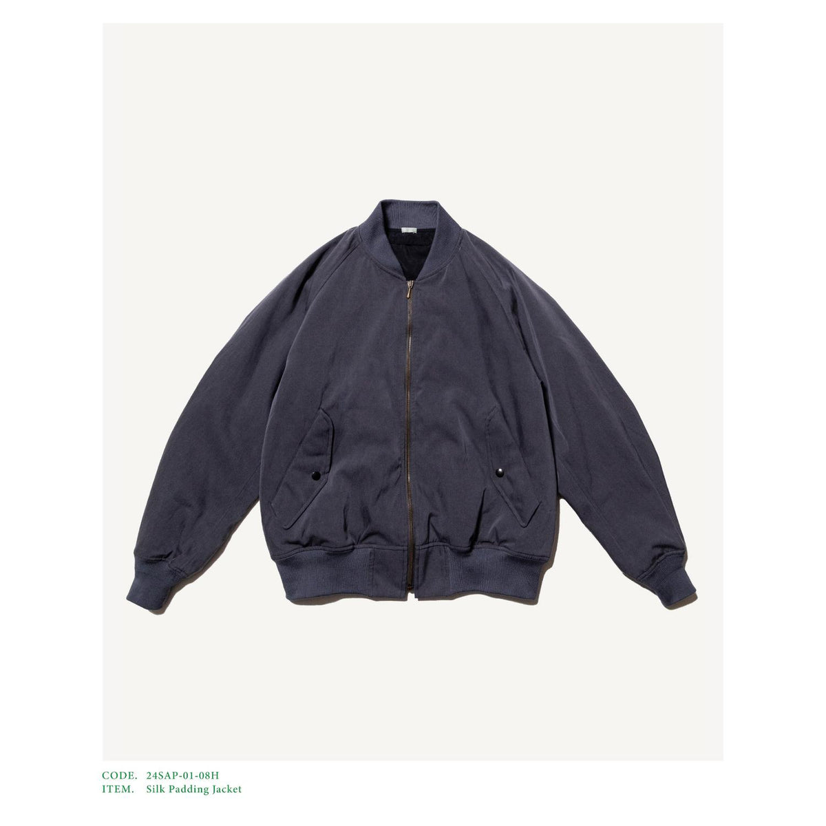 Silk Padding Jacket - A.PRESSE (アプレッセ) - outer (アウター 