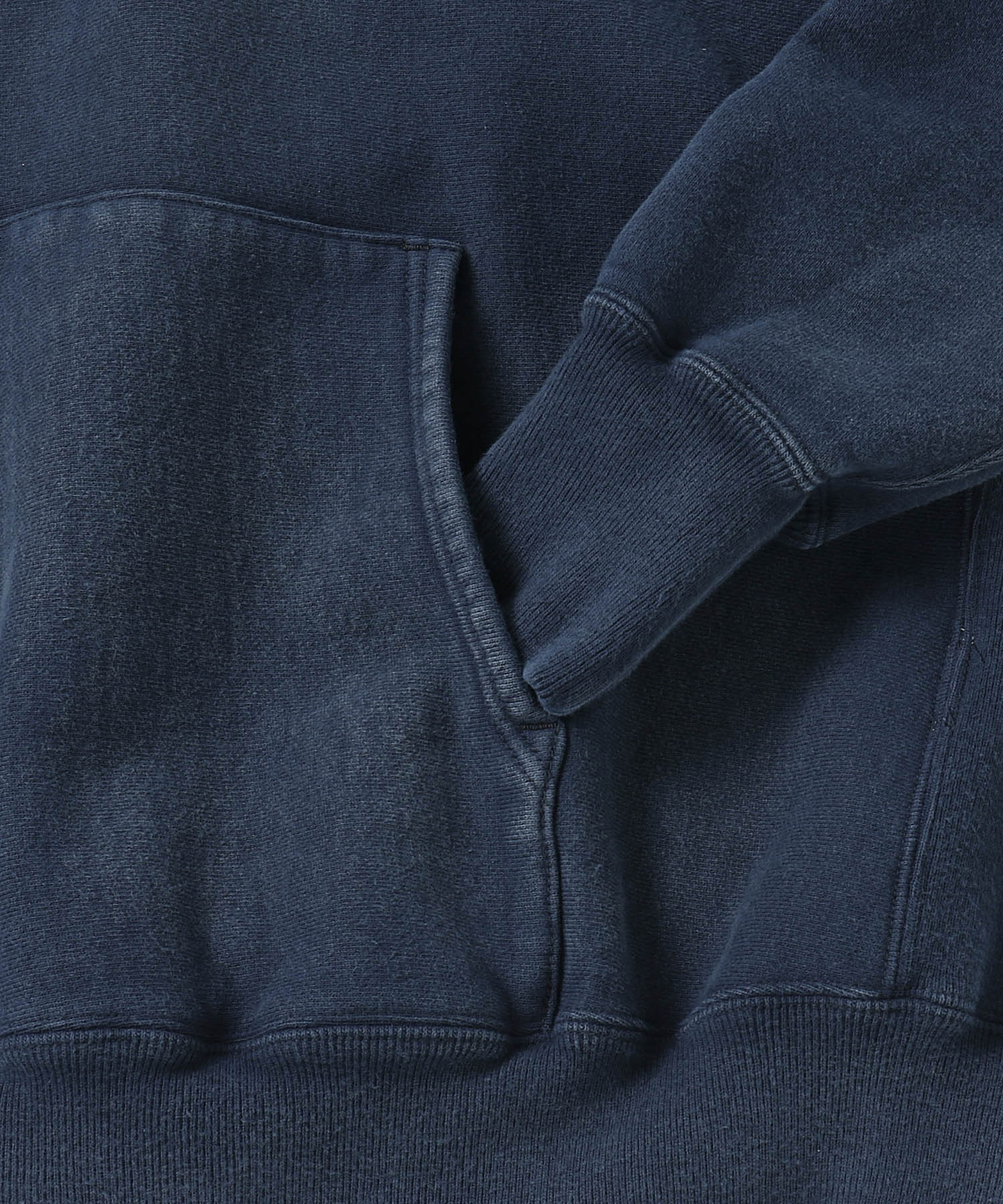 Vintage Half Zip Sweat Hoodie