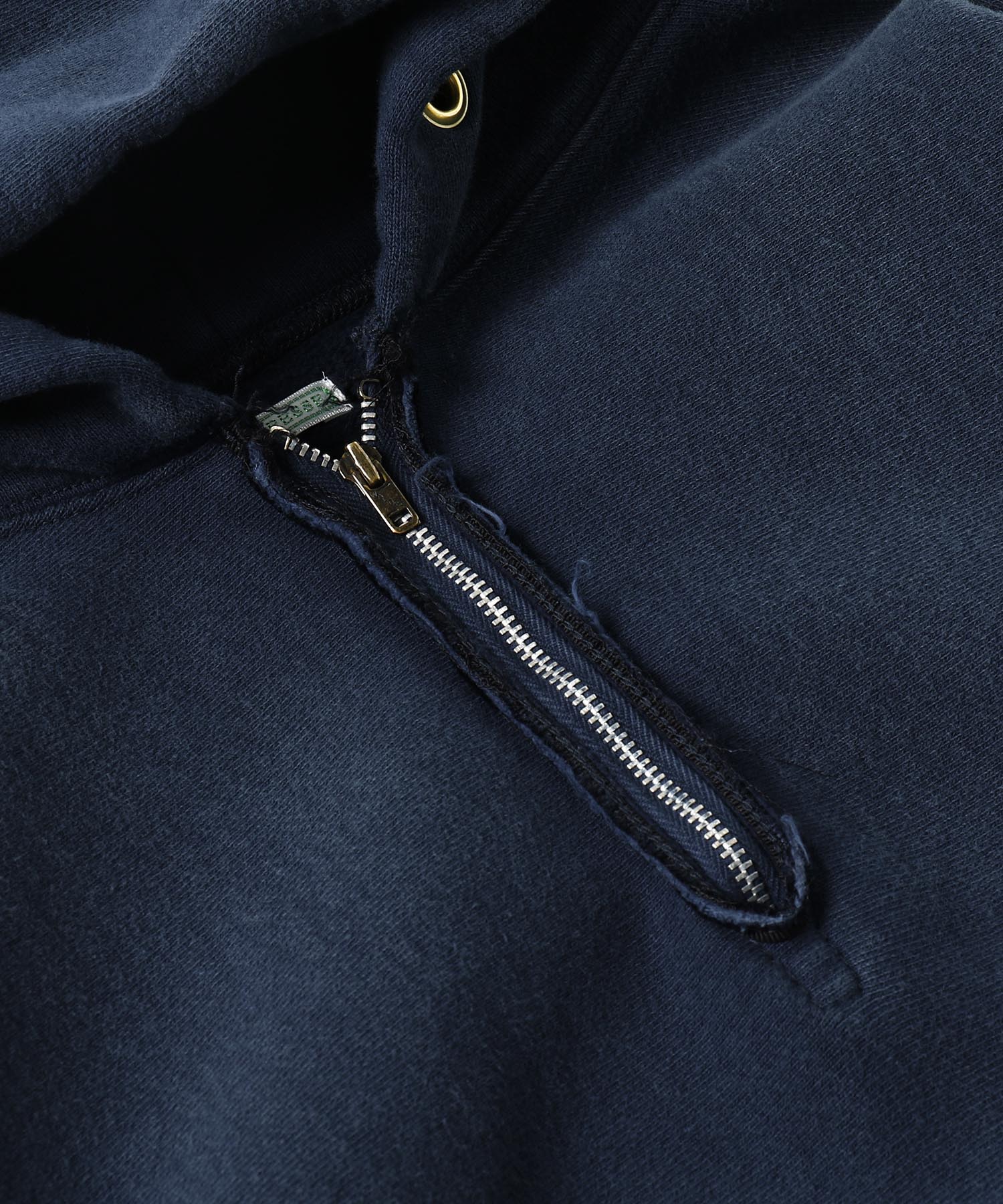 Vintage Half Zip Sweat Hoodie