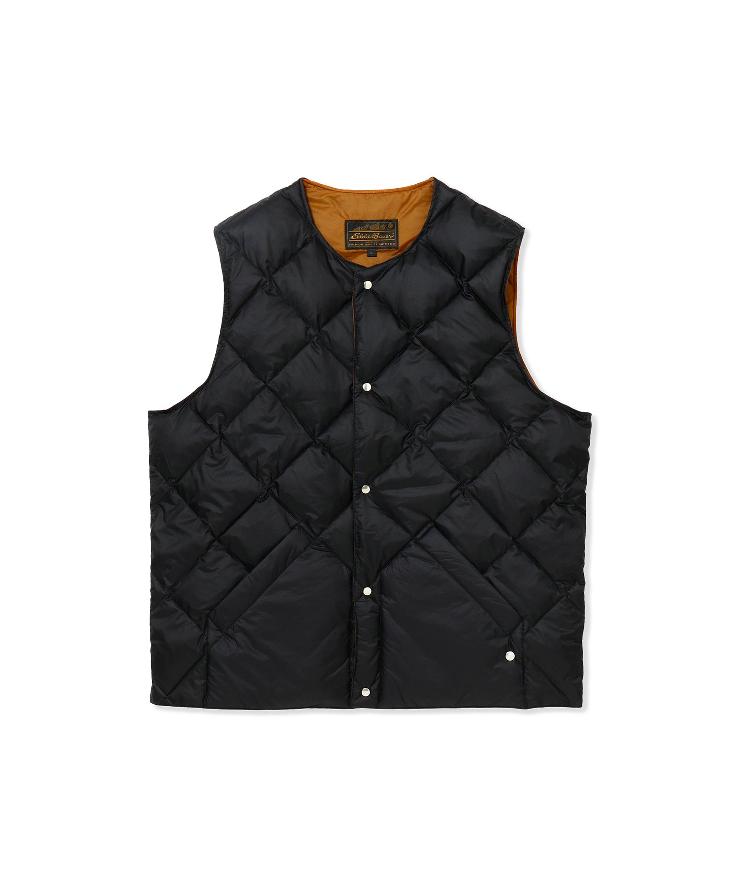 Down Light lnsulated Vest - Eddie Bauer Black Tag Collection